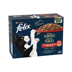 Felix Heerlijke Plakjes Farm 12×80 g