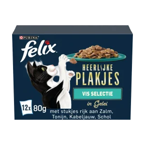 Felix Heerlijke Plakjes Vis 12×80 g