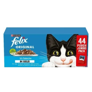 Felix Orginal Vis Selectie in Gelei 44 x 85 g