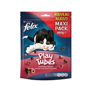 Felix Play Tubes Kalkoen & Ham 180 g