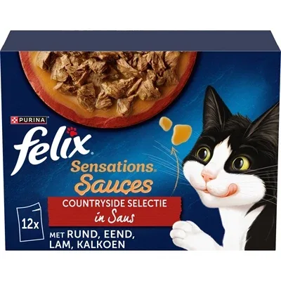 Felix Sensations Countryside Selectie in Saus - 85 gram - Image 2