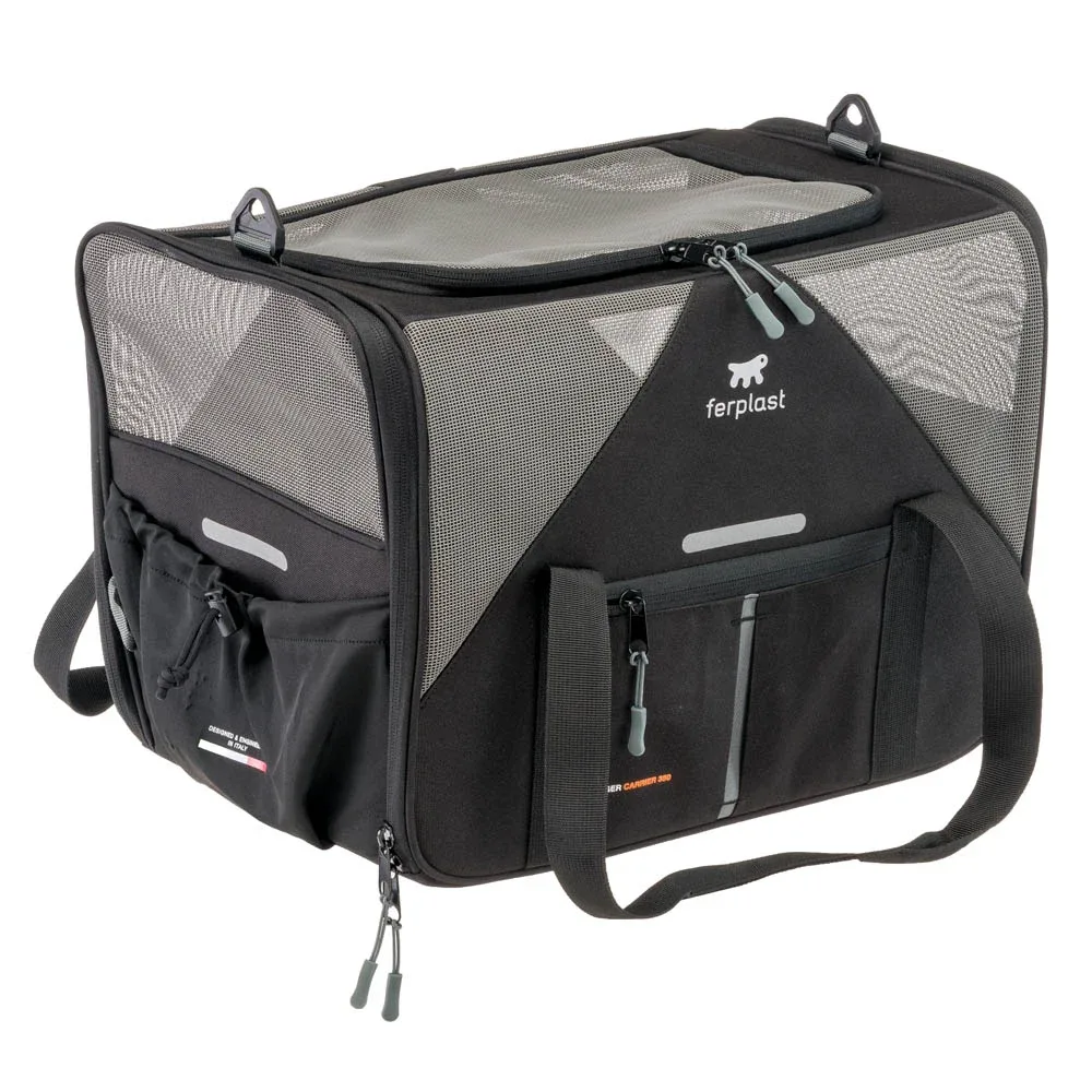 Ferplast Voyager 450 - Draagtas - Grijs - 49x36 cm - L