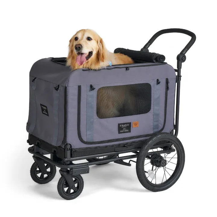 Fikago Hondenkar King met Queen Soft Kennel S/M