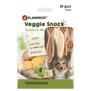 Flamingo Veggie Tandenborstel Mix