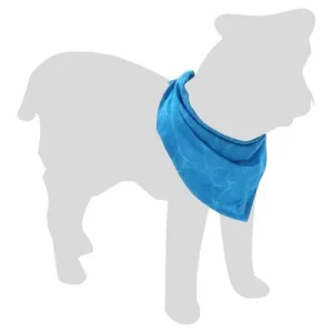 Flamingo verkoelende bandana Fresk Inou, blauw