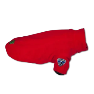 Fleece Vest Coat Rood L