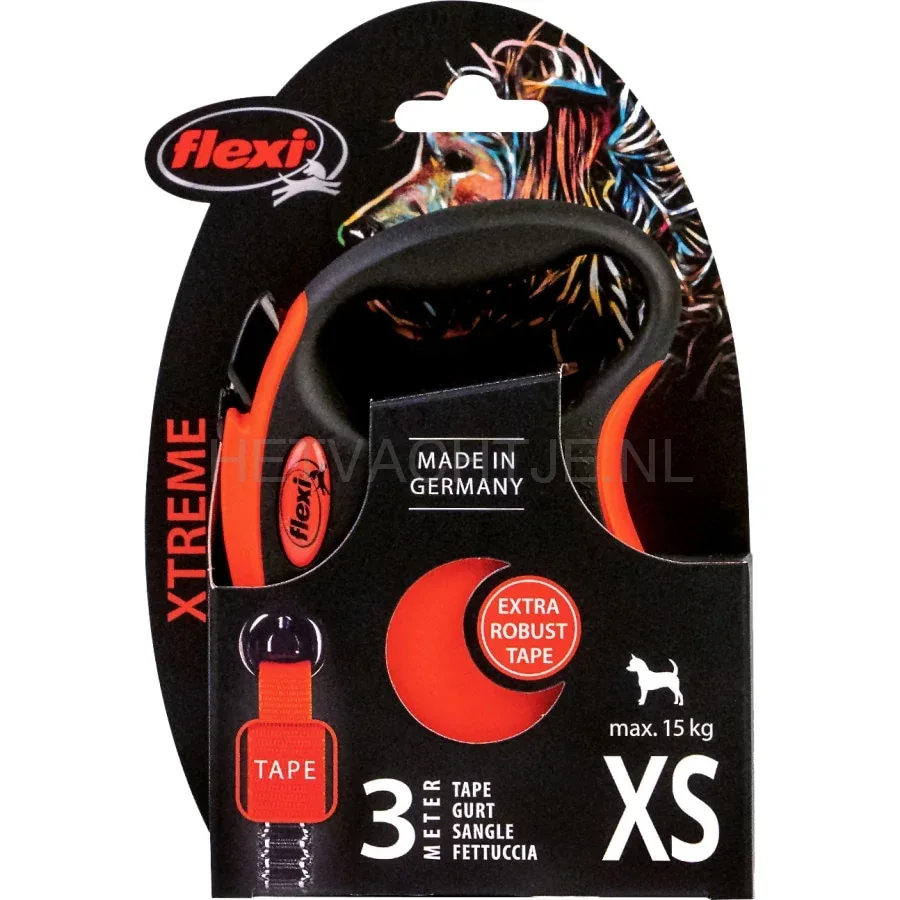 FLEXI - Rollijn XTREME Tape L Orange