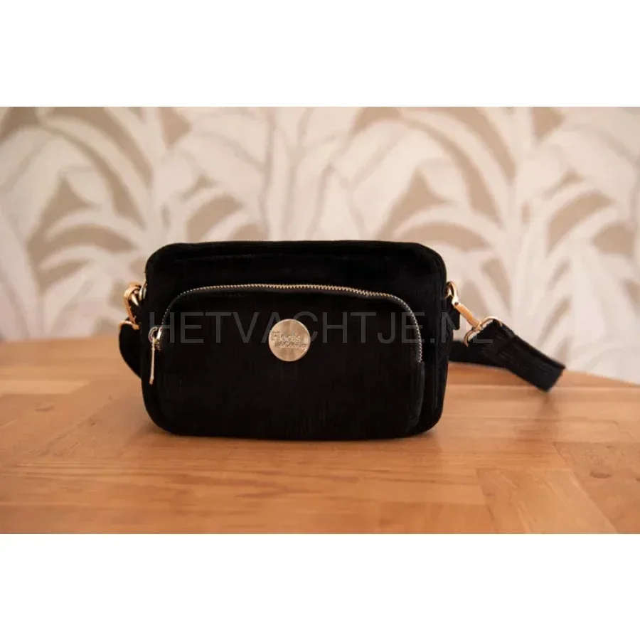 FLOOFS AND COOKIES - Fancy Dog Mom Bag Black