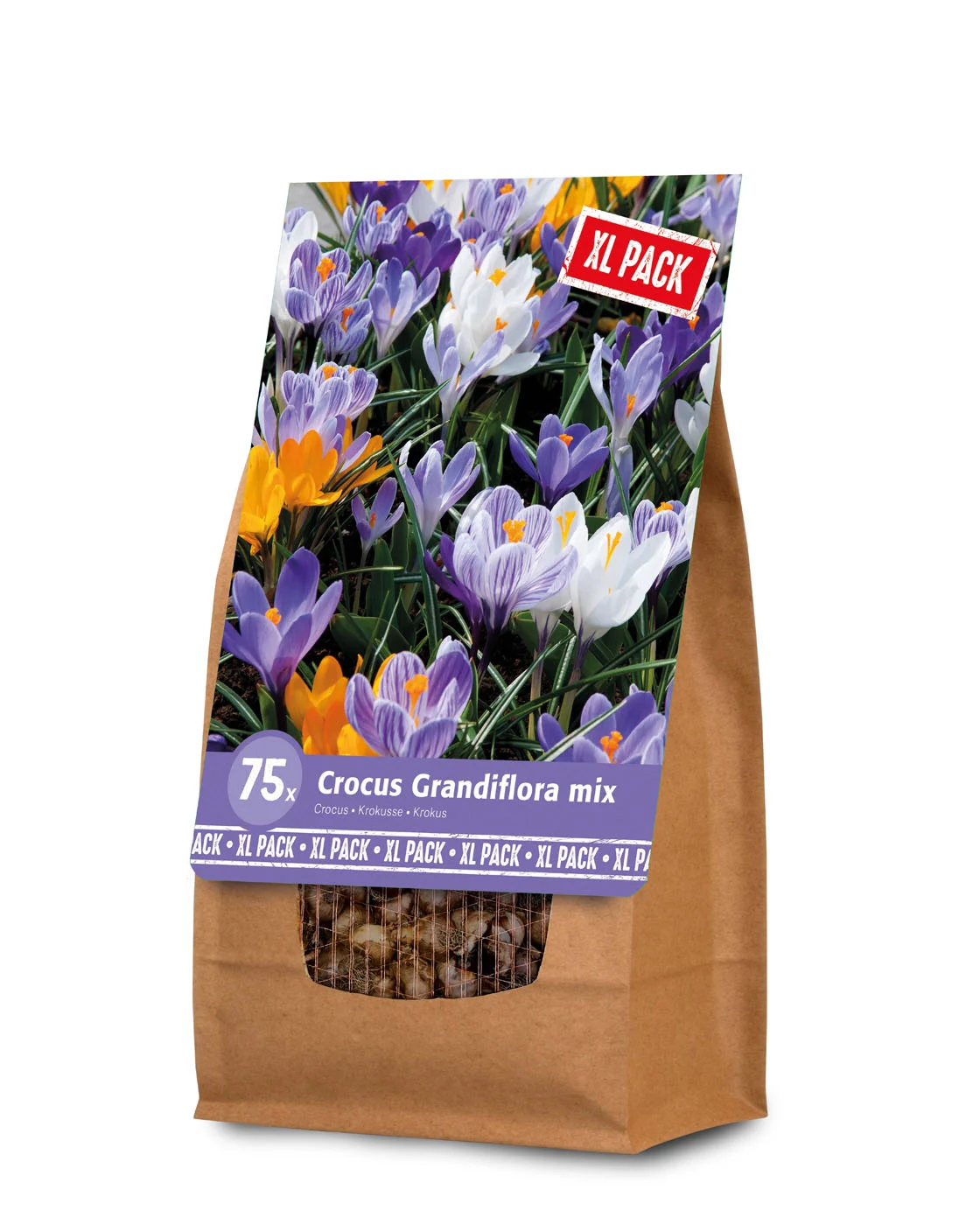 Florex Krokus mix- Bloembollen - XL zak