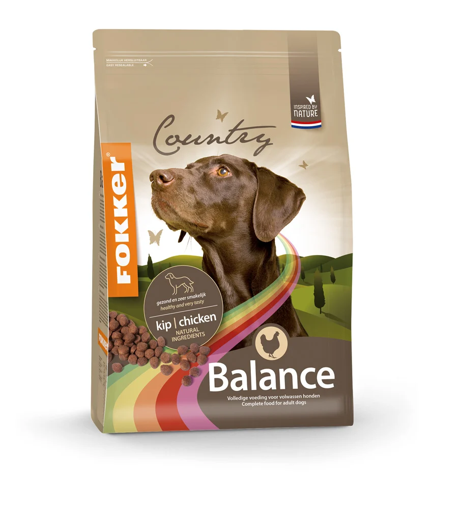 Fokker Country Balance - Hondenvoer - 13 Kilogram - vlees
