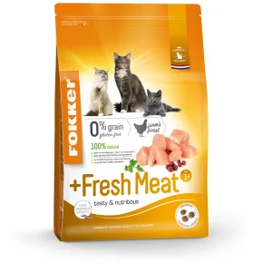 Fokker Fresh Meat - Kattenvoer - 7 Kilogram - kip