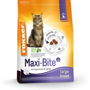 Fokker Maxi-Bite - Kattenvoer - 10 Kilogram - rijst, kip