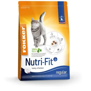 Fokker Nutri-Fit - Kattenvoer - 10 Kilogram - rijst, kip