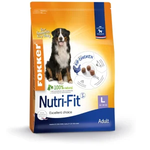 Fokker Nutri-Fit L - Hondenvoer - 13 Kilogram - kip, rijst