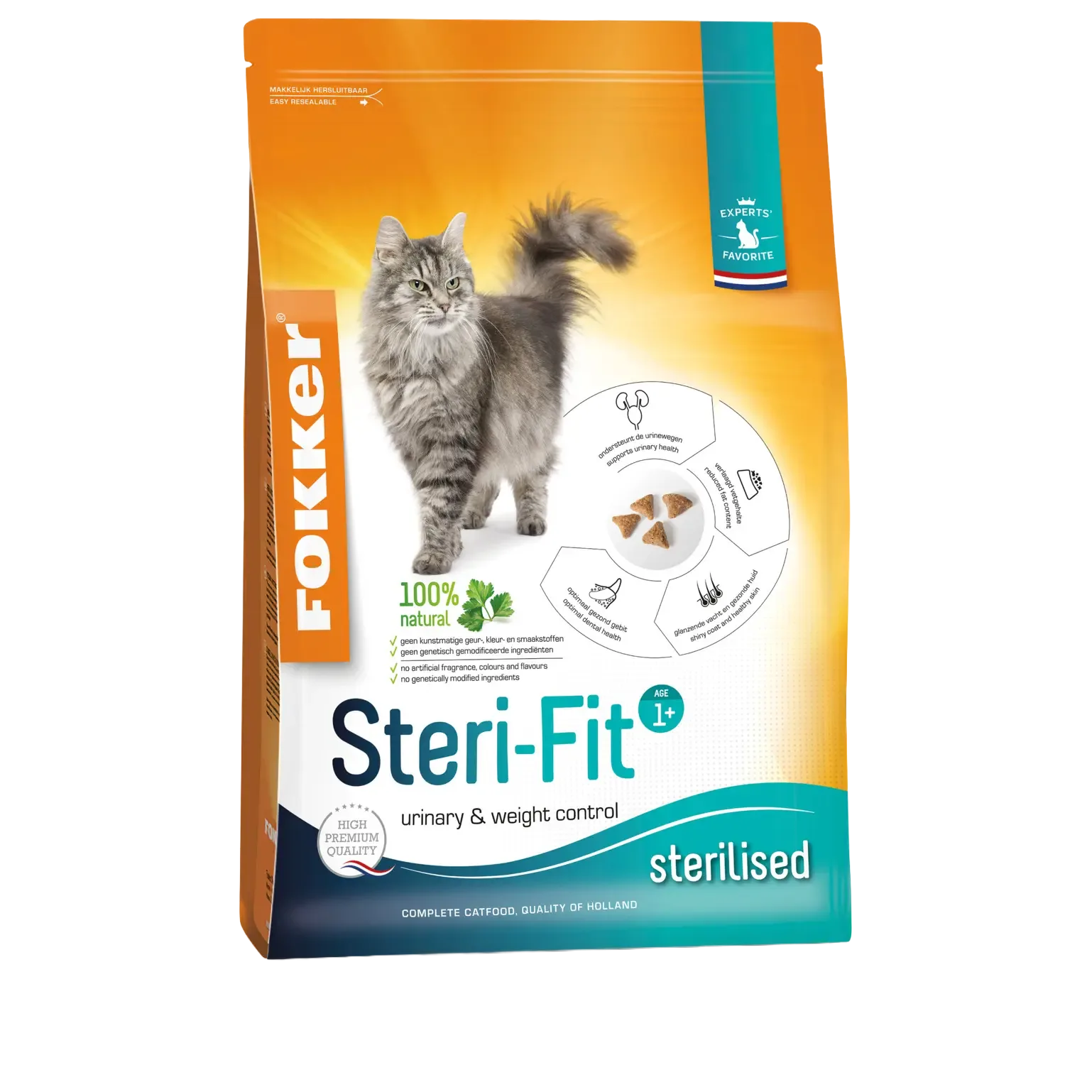 Fokker Premium Cat Steri-fit 2.5 kg
