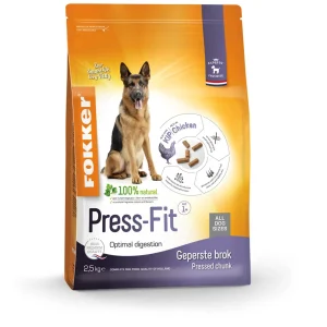 Fokker Press-Fit - Hondenvoer - 13 Kilogram - kip, rijst