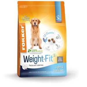 Fokker Weight-Fit - Hondenvoer - 13 Kilogram - kip, rijst