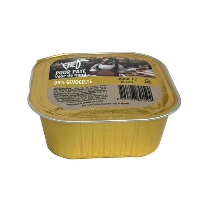 Freds Kuipje Hond Puur Gevogelte - 300 gr - Image 2