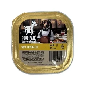 Freds Kuipje Hond Puur Gevogelte - 300 gr