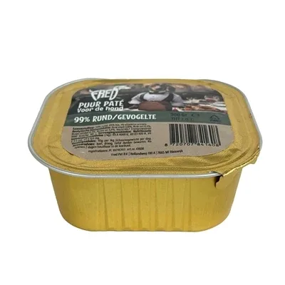 Freds Kuipje Hond Puur Rund Gevogelte - 300 gr - Image 2