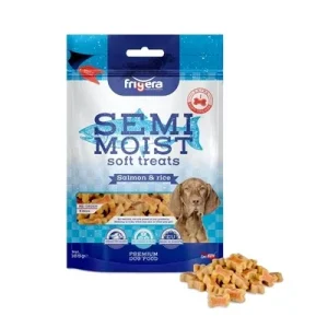 Frigera Soft Treats Bones Salmon Rice - 165 gram
