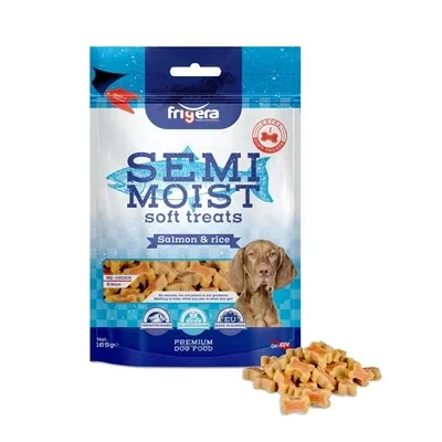 Frigera Soft Treats Bones Salmon Rice - 165 gram