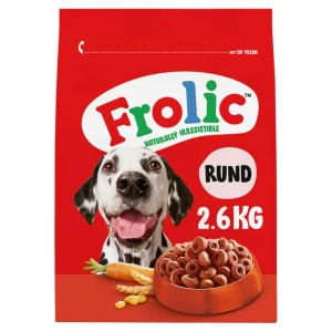 Frolic met rund hondenvoer