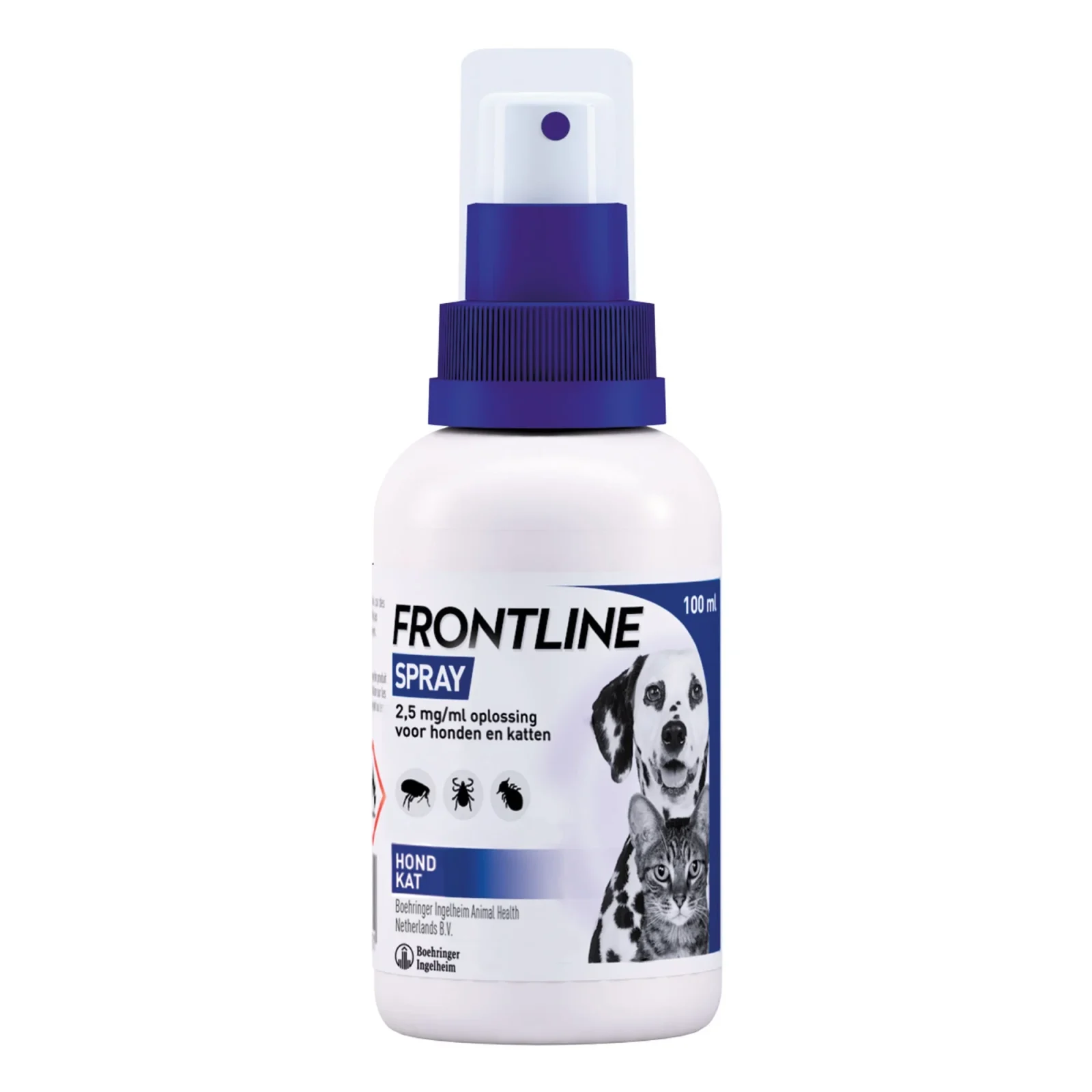 Frontline - Anti vlooien en teken - Spray - 250 Milliliter