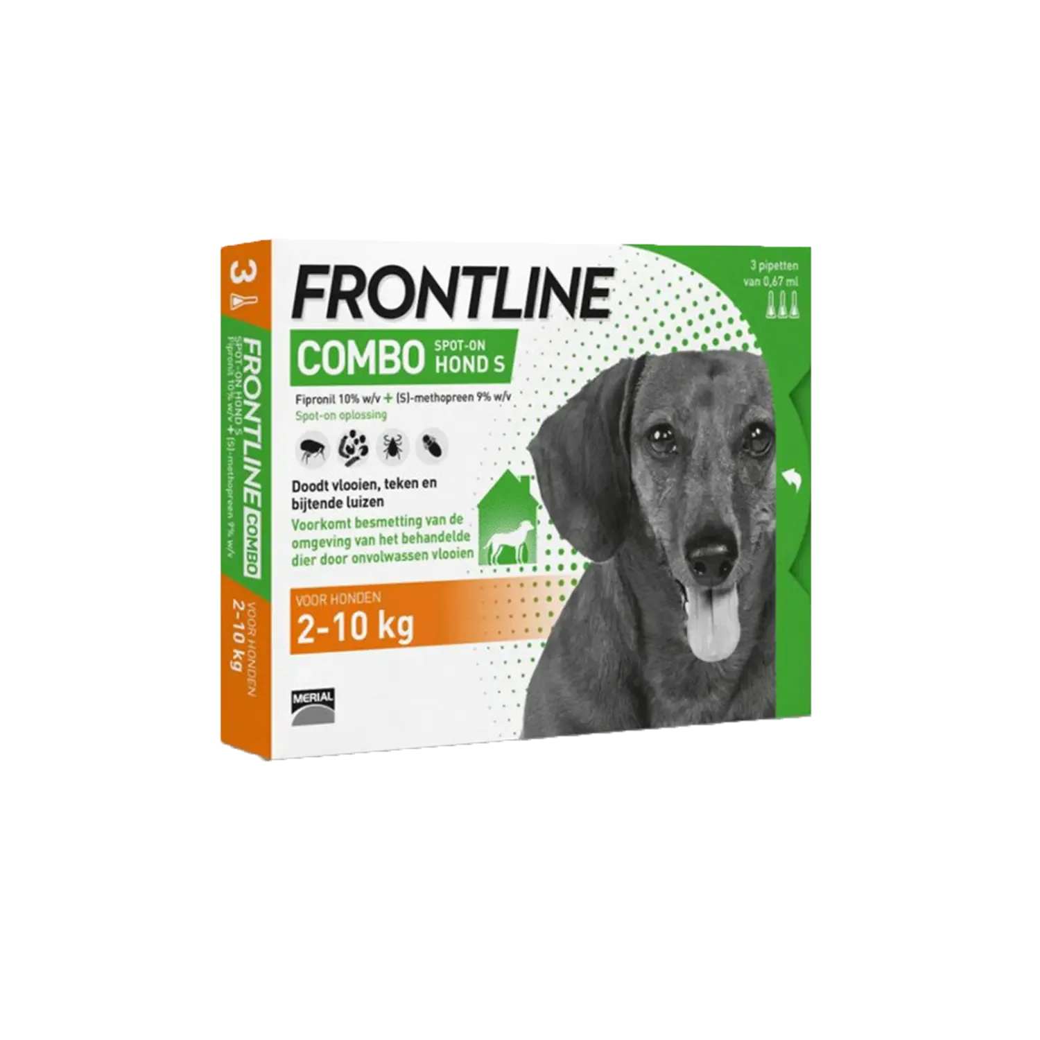 Frontline Combo Hond S 3 pipetten