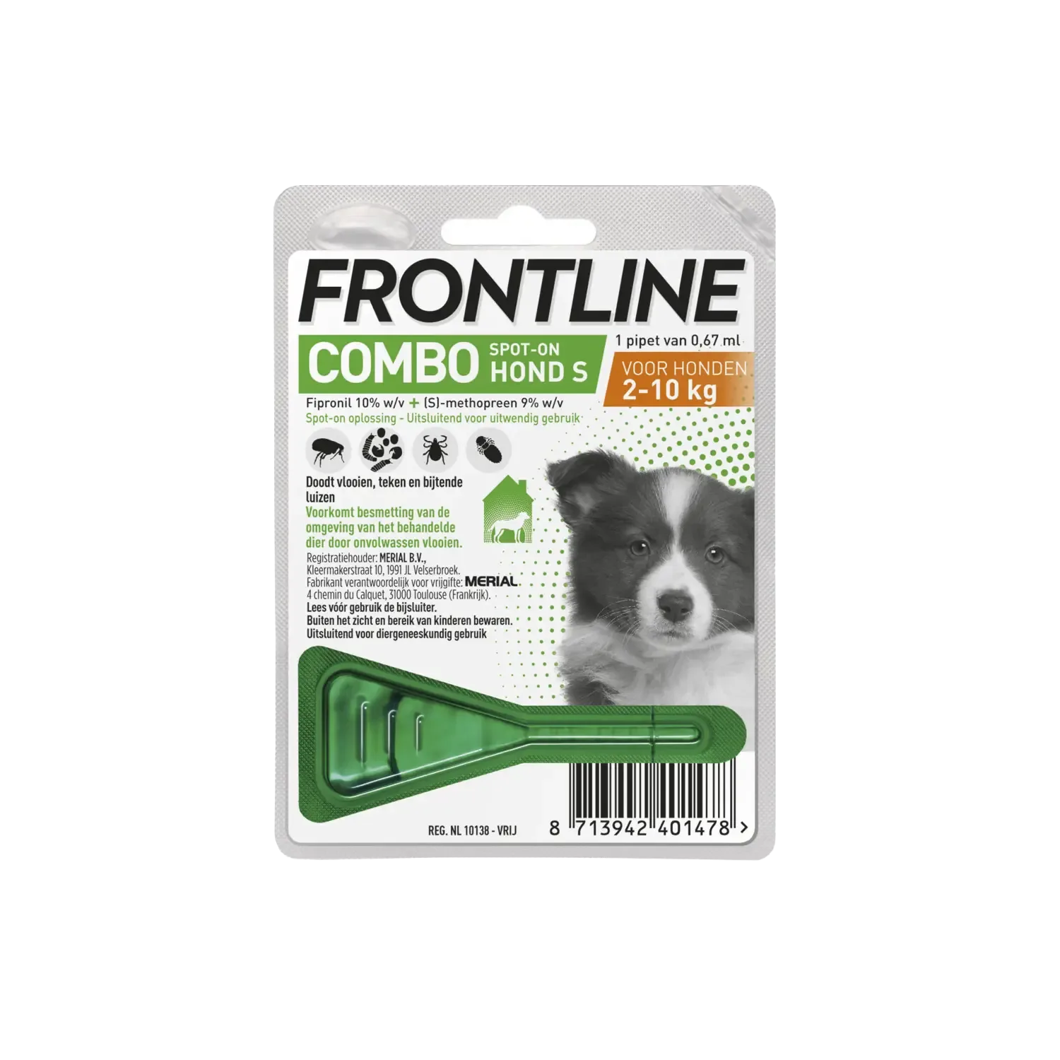 Frontline PuppyPack Spot‑On 2-10 kg
