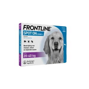 Frontline Spot-On Hond L 20–40 kg 3 pipetten