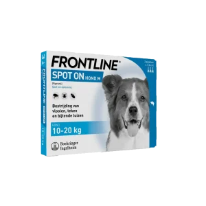 Frontline Spot-On Hond M 10–20 kg 3 pipetten