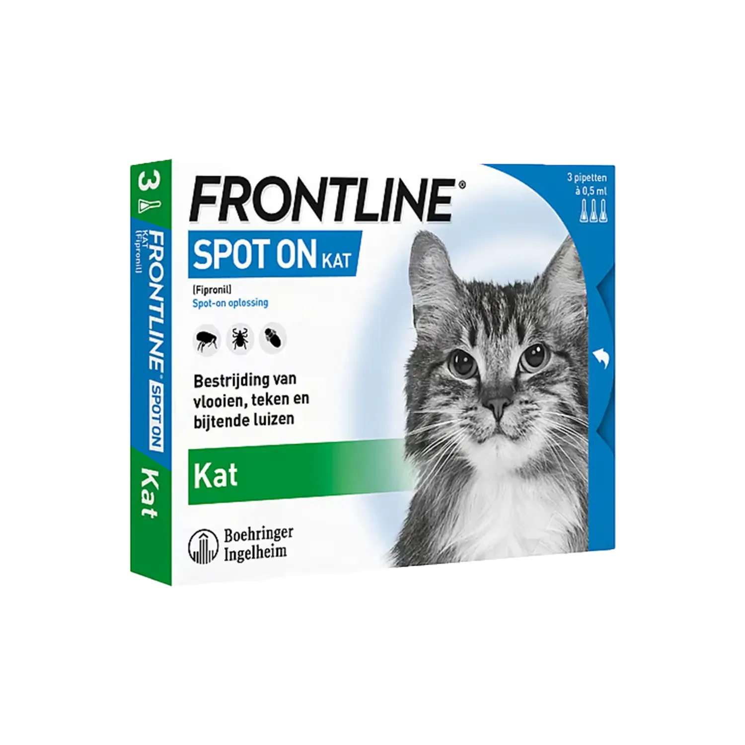 Frontline Spot‑On Kat 6 pipetten
