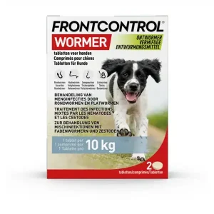 Frontline Wormer Ontworming Hond 2 tab S-M