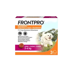 FrontPro Hond S 2–4 kg Kauwtabletten