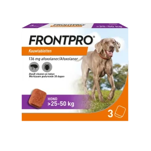 FrontPro Hond XL 25–50 kg Kauwtabletten