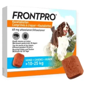 Frontpro Kauwtablet Hond L Vlooien/Tekenpil