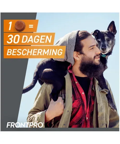 Frontpro Kauwtablet Hond XL Vlooien/Tekenpil - Image 2