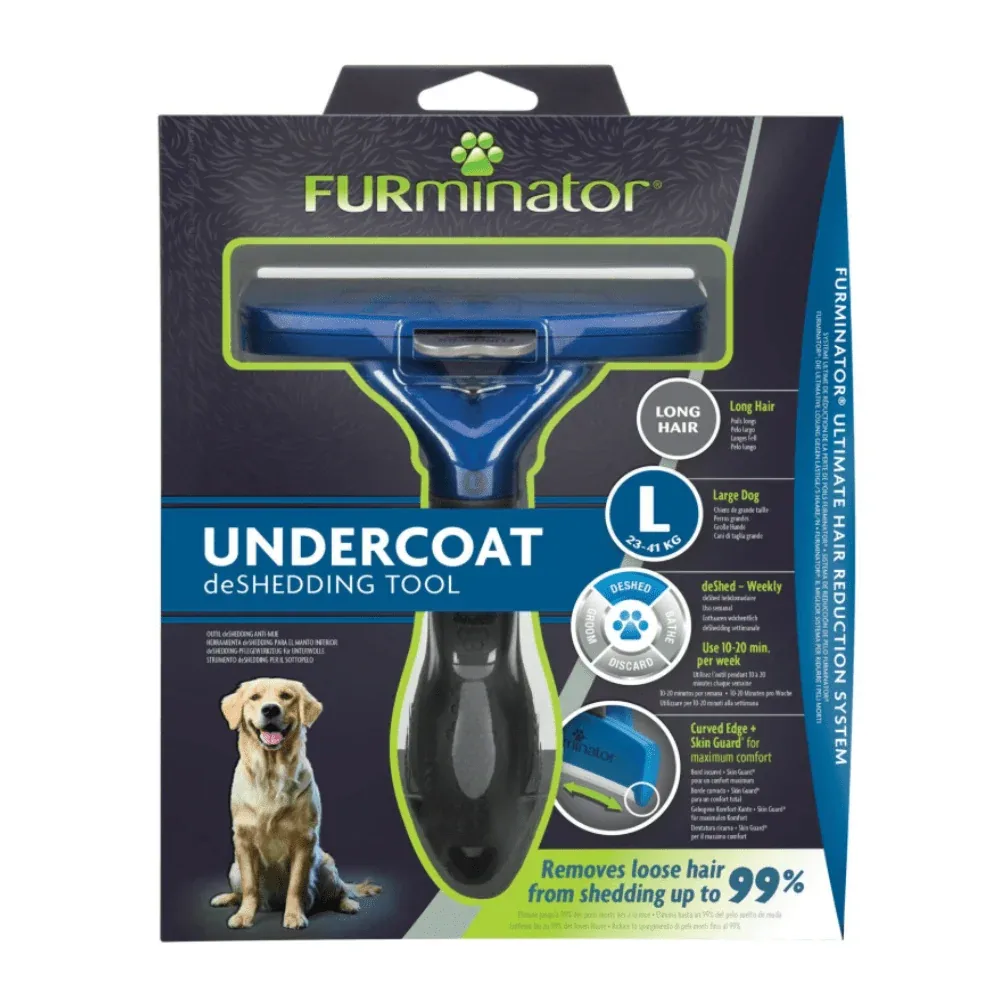 FURminator - deShedding Tool - Ondervacht - Lang haar - Honden - L - Image 2