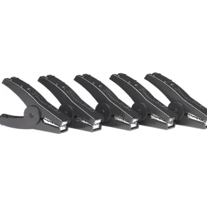 Gallagher Krokodillenklem - Krokodillenklem - 11.5 cm - 5 Stuks - Zwart - 18 cm