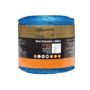 Gallagher Kunststofdraad - Geleiders - 14.5 cm - 400 Meter - Blauw - 16 cm - 40000 cm