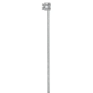 Gallagher met klem - Aardpen - 100 cm - 3 Stuks - 3 cm - 100 cm