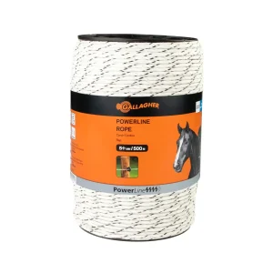 Gallagher Powerline Cord - Schrikkoord - 32.5 cm - 500 Meter - Terra - 20 cm - 50000 cm