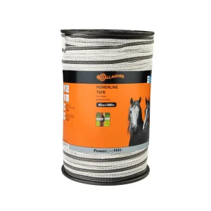 Gallagher Powerline Lint 40 mm - 33 cm - 200 Meter - Wit - 4 cm - 20000 cm