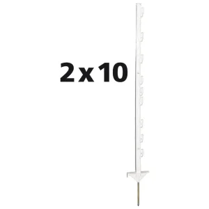 Gallagher Vario paal - Afrasteringspaal - 111 cm - 10 Stuks - Terra - 30 cm - 100 cm