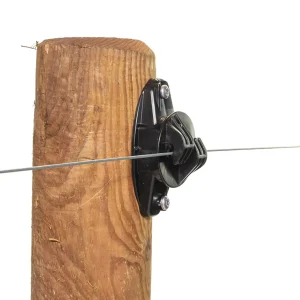 Gallagher - W-isolator - 17.5 cm - 25 Stuks - Zwart - 14.7 cm