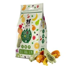 Garden Bites Fruity Friends - Kauwsnacks - S 18 stuks - Kauwsnacks - Pets Place