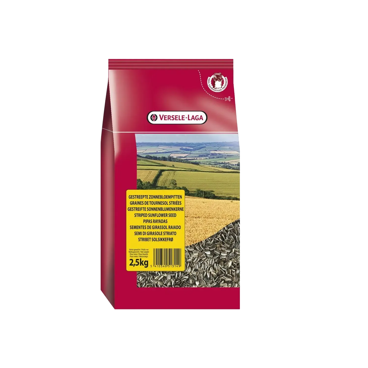 Gestreepte zonnebloempitten 2.5 kg