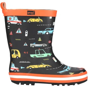 Gevavi Traffic - Regenlaars kind - Zwart/Oranje - 24