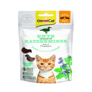GimCat Crunchy Snack Eend en Catnip